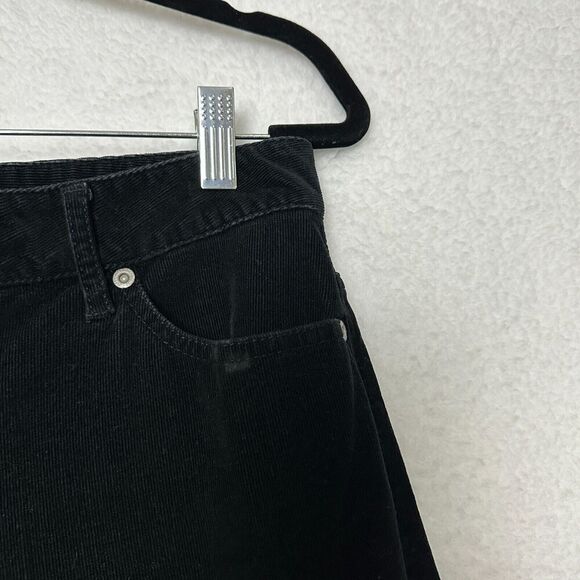2/$30 J Jill Boot Cut Black Corduroy Casual Pants Size 8P Classic Stretch Preppy - Picture 7 of 13